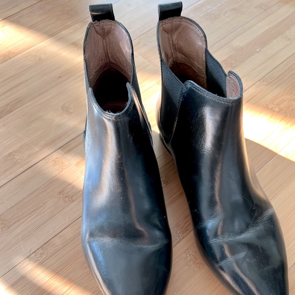 Madewell The Nico Ankle Booties in Black Size 7 - Picture 2 of 7